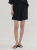 MOMET Surfi Banding Half Pants Black