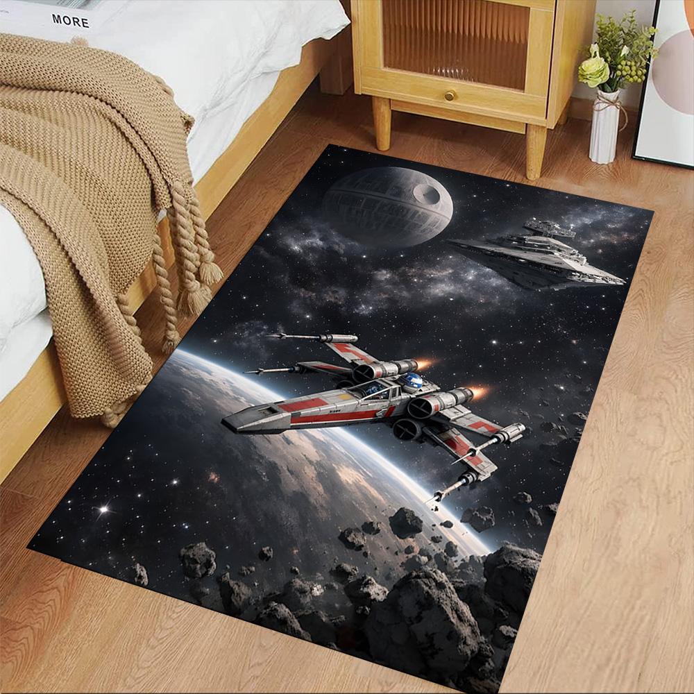Star Wars Floor Rug Office Rug Design for Foyer Outdoor Game Room Decorate room Anti-slip Rug Office home decor Perfect Gift for Women Men