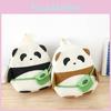 Kids Cartoon Panda School Backpack Lightweight Nylon For Unisex Preschool