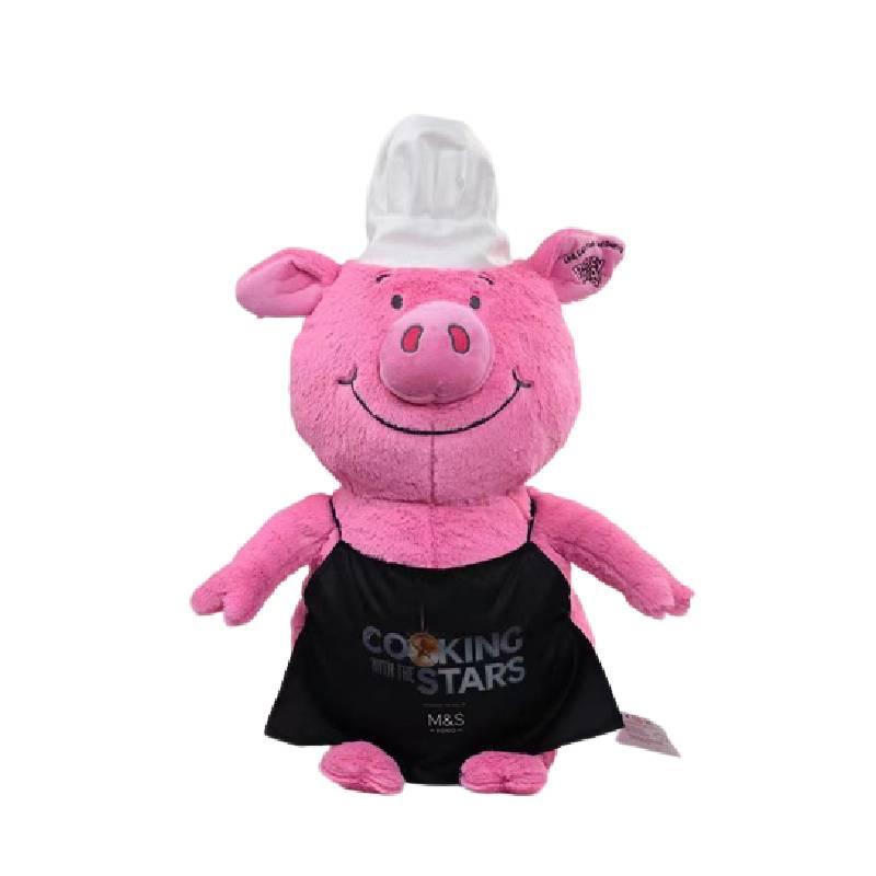 British M&s Pig Plush Toy Soft And Breathable Material