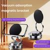 Magnetic Phone Holder Vacuum Suction Stand for Car Gym Kitchen Rotating Foldable