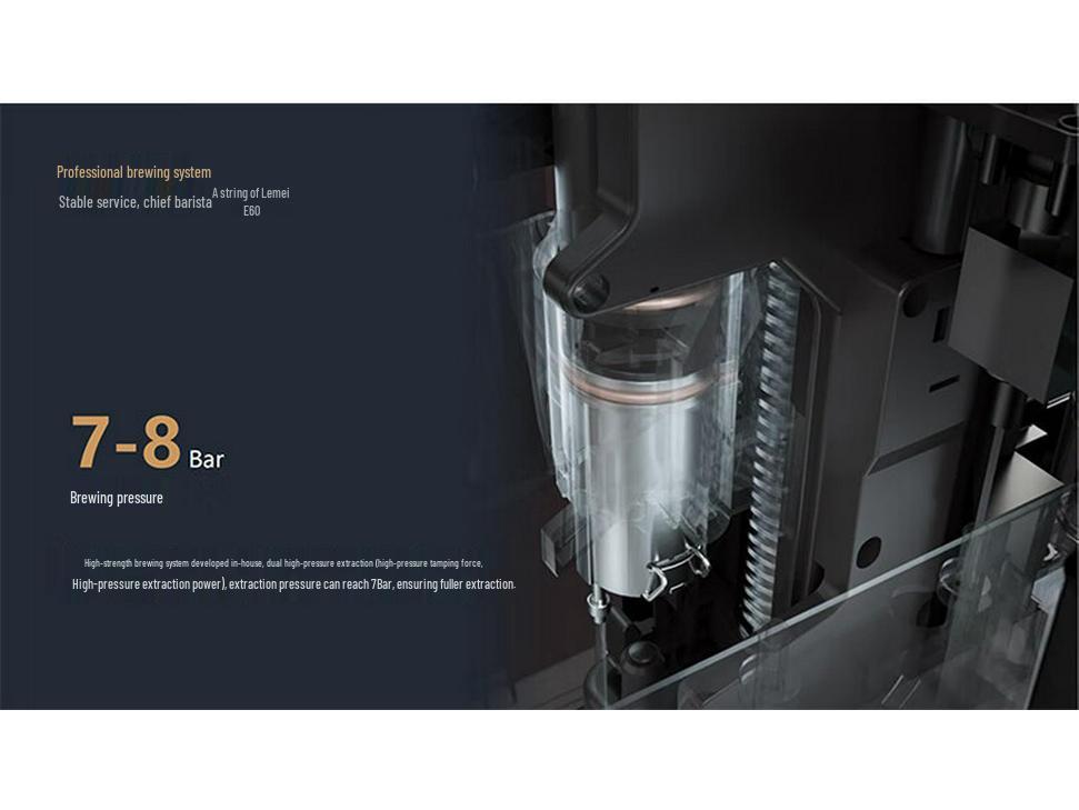 Kalam E60L One-Touch Automatic Italian Latte Coffee Machine for Office, Home & Hotel