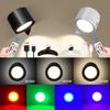 Вращающийся на 360° RGB магнитный настенный светильник с датчиком движения и пультом дистанционного управления
