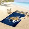 Пляжное полотенце Montana State Bobcats, Большое, Мягкое, Быстросохнущее, для Пляжа, Кемпинга, Плавания