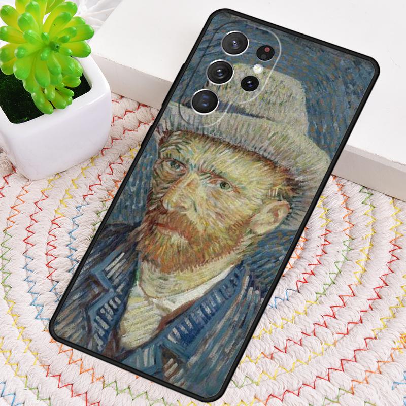 Картины Звездная ночь Ван Гог Силиконовый чехол для телефона для Samsung Galaxy note 10 pro S26 S25 S24 S23 S22 S21 Plus Ultra Capa Чехол