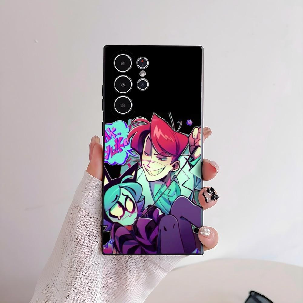 Anime P-Psychocuties Mimi Phone Case For Samsung Galaxy S25 S24 S22 S23 Ultra S21 S20 Plus rosted Non-Slip Full Cover Soft Case
