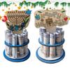 Hanukkah Cash Register Decorations Wooden Cash Register Desktop Ornaments Holiday Money Tree for Home Holiday Party Decoration
