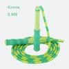 2.8M Skill Jumping Bamboo Rope PVC Beginners Adult Children Soft Beaded No Tangle Segmented Fitness Jump Rope