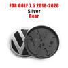 BGH1 GOLF 4 5 6 7 Emblems Emblems For Volkswagen Golf 7.5 MK7.5 Car Styling Front Head Hood Bonnet Emblem Rear Tail Bumper Trunk Badg QT9 xhcv4