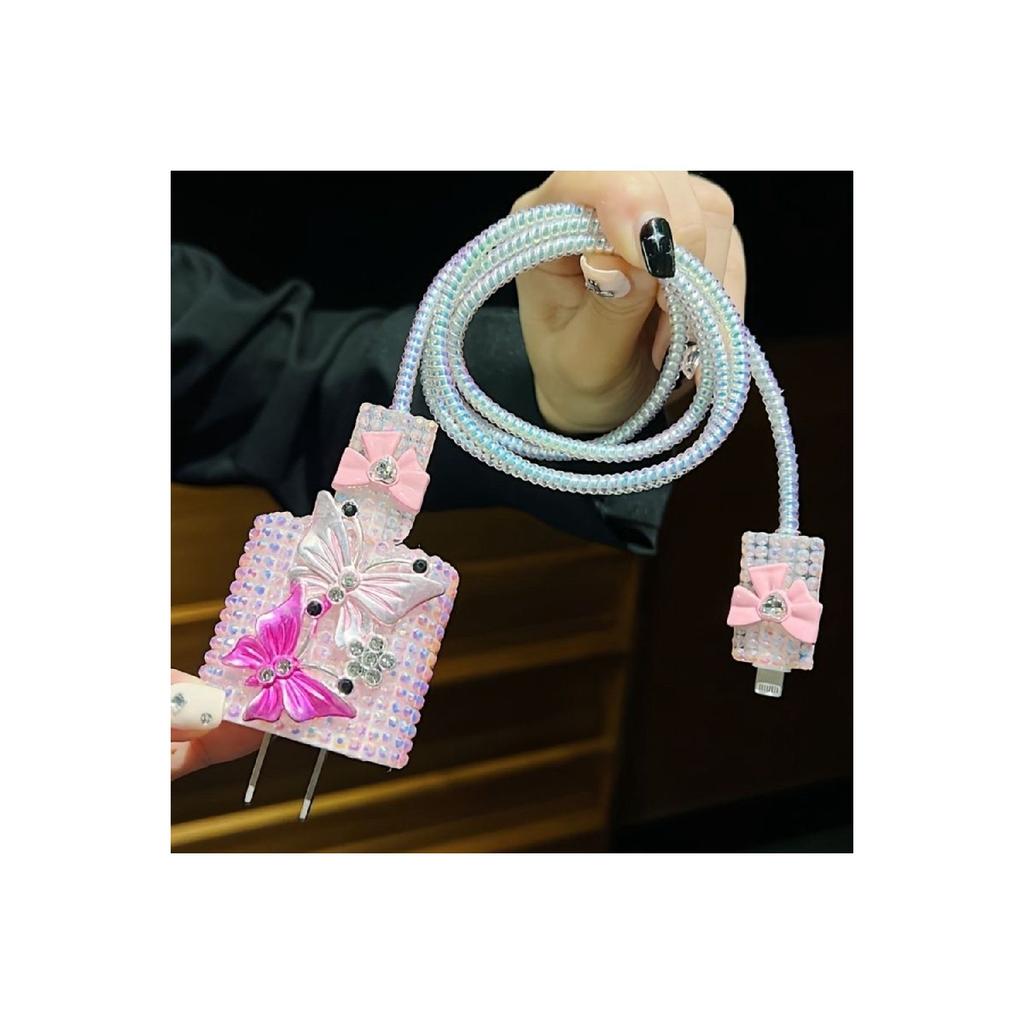 Чехол для зарядного устройства, совместимый с Iphone 18 Вт/20 Вт, защита зарядного кабеля, набор из 4 защитных чехлов для зарядки