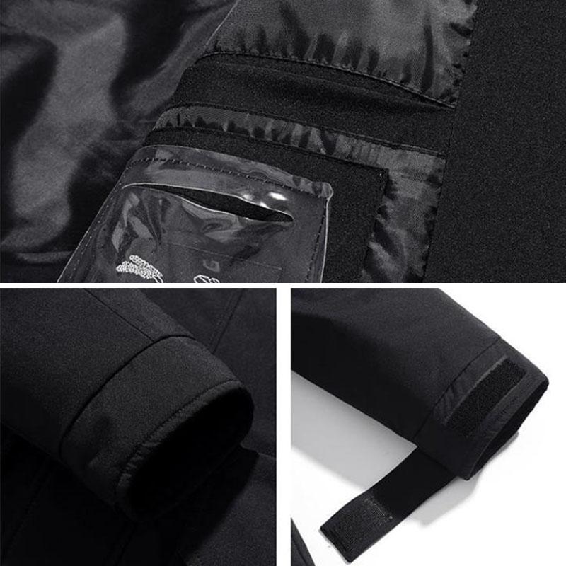 Камуфляжная хлопковая куртка мужская с капюшоном, хлопковая подкладка, зимнее утепленное термопальто, повседневная парка для молодежи