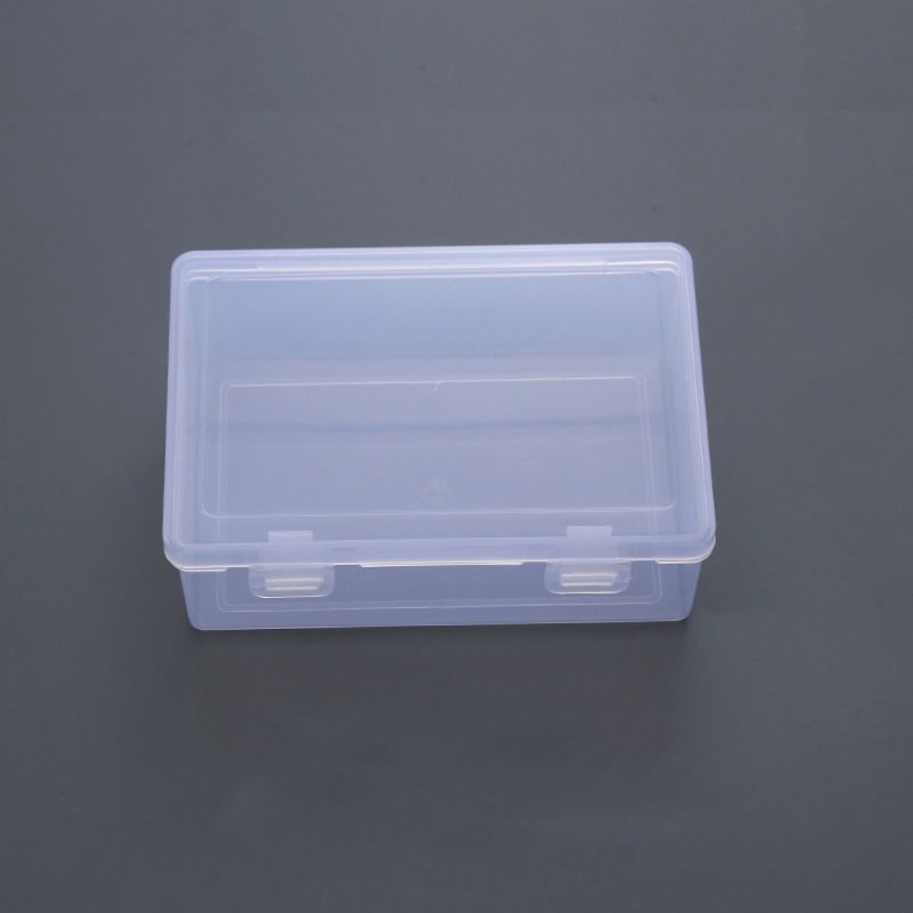 Квадратный контейнер для ювелирных бусин, пластиковый чехол для мелких предметов, новый органайзер для мелочей, держатель для электроинструментов