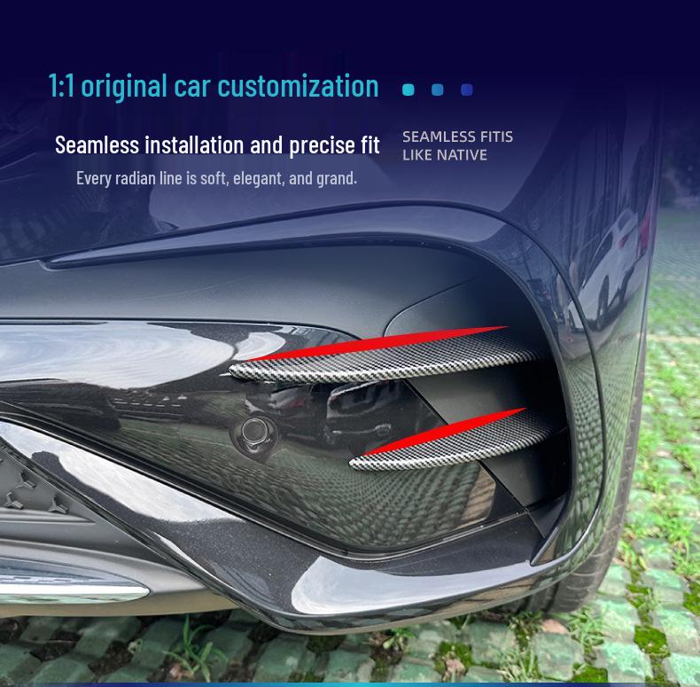 Совместимо с Mercedes-Benz C-Class: Модификации переднего сплиттера, накладки на решетку и заднего диффузора.