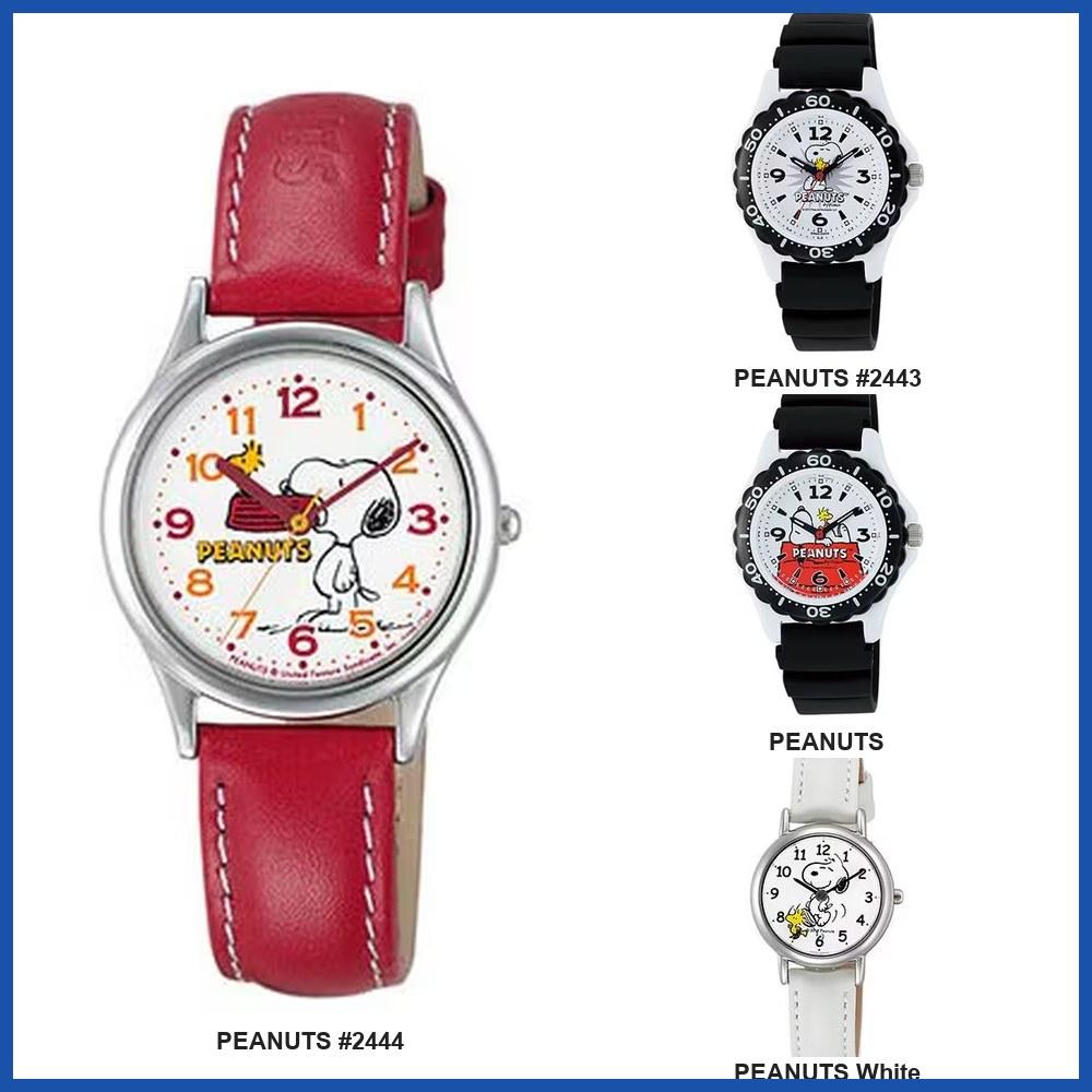 Citizen PEANUT Series Women's Wrist Watch - White / Black / Red P003-314 AA96-0015 AA96-0016 AA95-9852 Gift Casual Business Sports Student