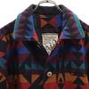 NEW GIRLS GENERATION 80s 90s Old Native Pattern Coat M Black and Others Women Used