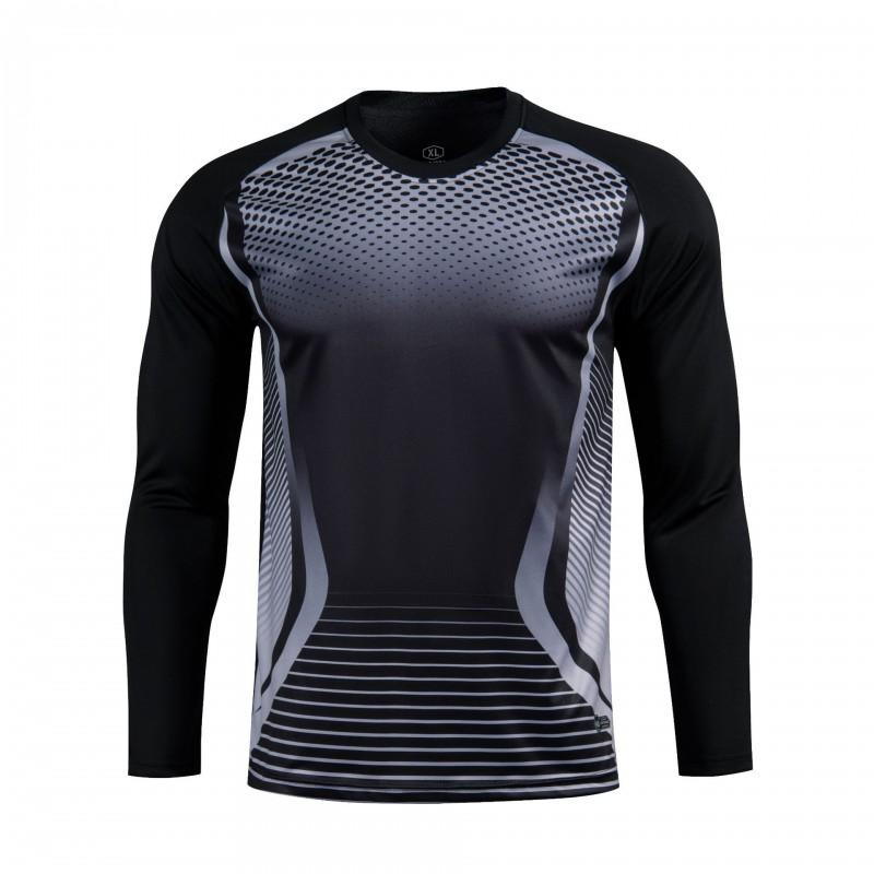 Mens Soccer Goalkeeper Jersey Short Sleeve Breathable Sport Shirt Training Match Fall