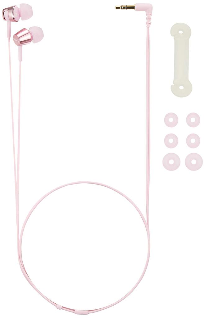 Sony Проводные наушники MDR-EX155: Внутриканальные наушники нежно-розового цвета MDR-EX155 P