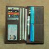 Men 2026 New Vintage Genuine Leather Long Wallet Zipper Purse Multi‑Slot Card Holder Ready Stock Business Male Clutch Wallet