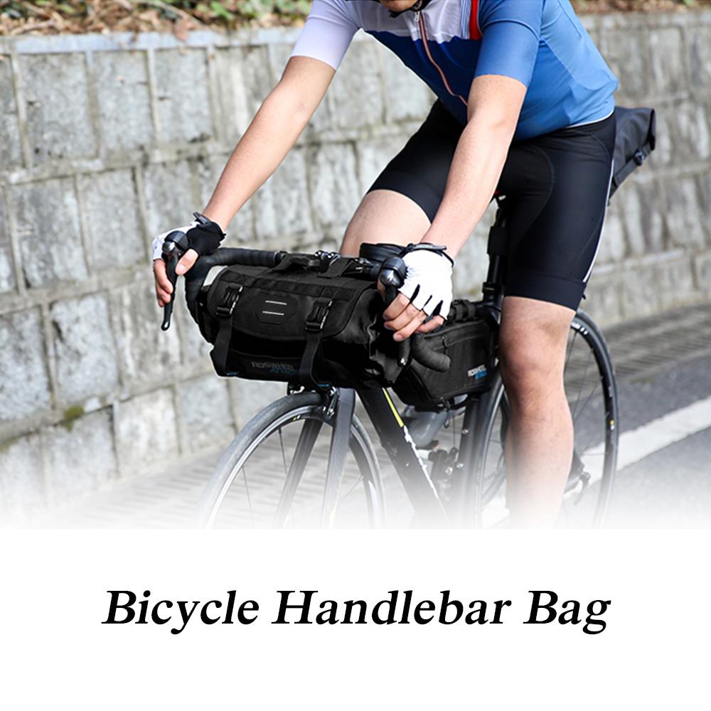 Bicycle Bag Waterproof Cycling Mountain Road MTB Bike Front Frame Handlebar Pannier Dry Bag with