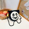 With Pendant Halloween Shoulder Bag Cartoon Crossbody Bag Halloween Crochet Bag  Ladies/Girls