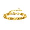 Stainless Steel Link Chain Bracelet Rectangular Chain Stainless Steel Hand Chain  Women