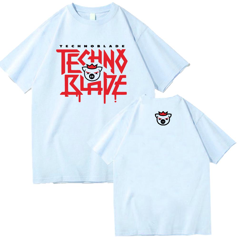 Футболка с 2D-принтом Technoblade Футболка Dream Smp Футболки Camiseta Camiseta