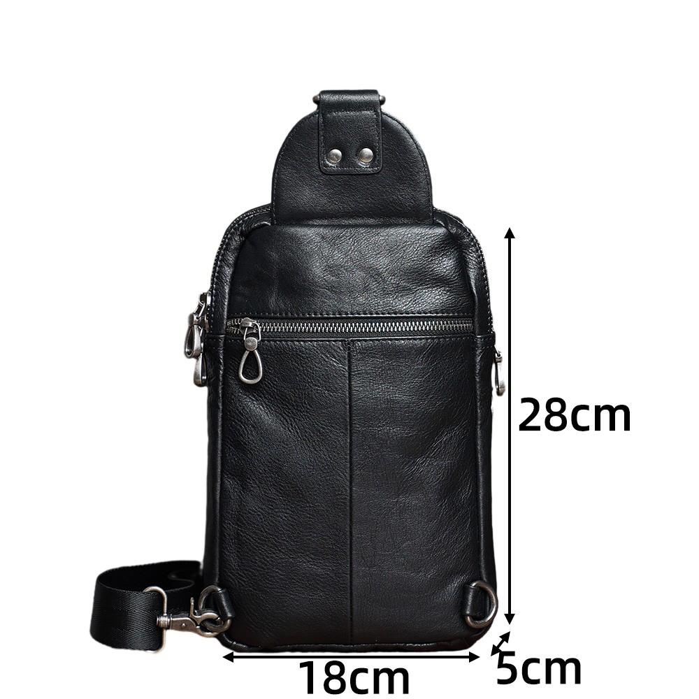 NUPUGOO нагрудная сумка из натуральной кожи, мужская сумка через плечо, мужская модная сумка на плечо, высококачественная кожаная многофункциональная молния для 9,7 дюймов Ipad