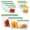 Moisture-proof Refrigerator Food Storage Bag Silicone Fruit Freezer Seal Bag  for Kitchen