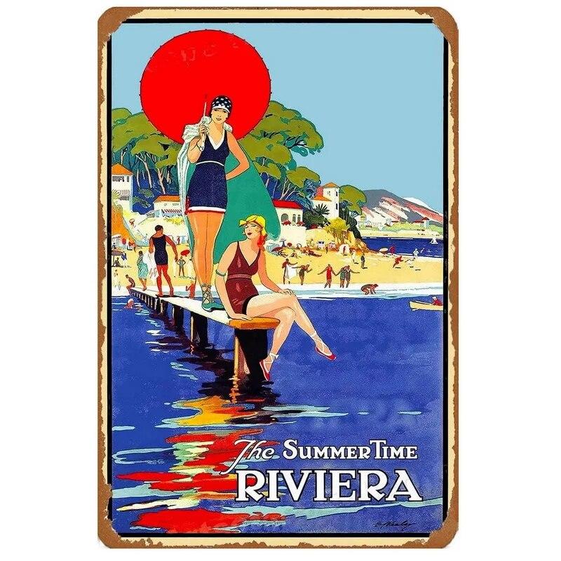 New York Paris Great Wall World Famous Building Metal Tin Signs Posters Plate Wall Decor for Bars Man Cave Cafe Clubs Home