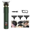 Sangelar Ретро триммер для волос, зеленое золото, профессиональный парикмахерский портативный набор для стрижки и ухода за волосами, USB-машинка для стрижки волос