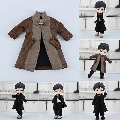 HOUZIWA Новая одежда для кукол OB11 Пальто для GSC YMY Molly P9 P10 UFDoll 1/12 BJD куклы