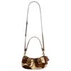 COACH Ashton Calf Hair With Smooth Leather Crossbody Bag, Shoulder Bag Medium Women's Brown CDW47-IMYFH