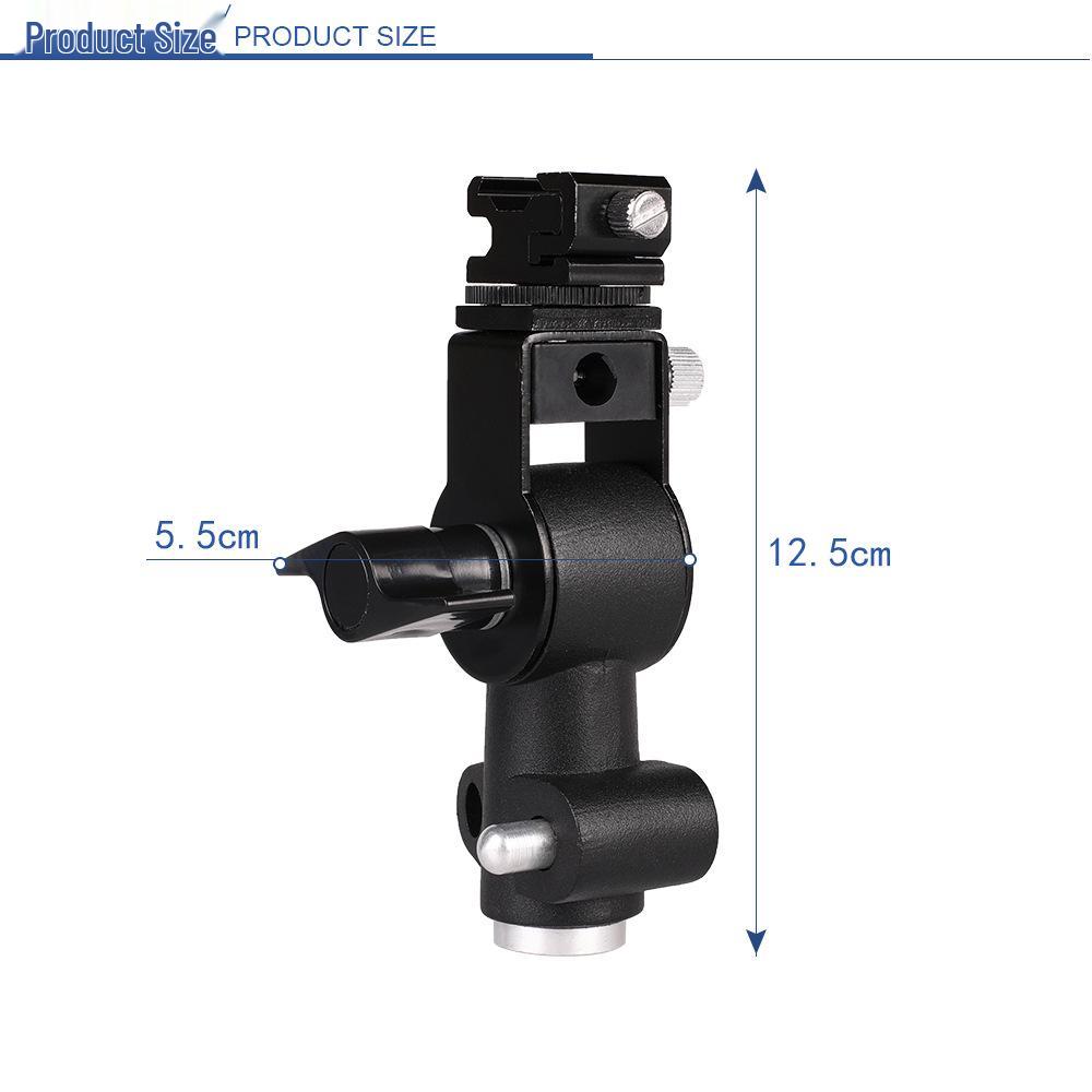 Держатель вспышки со светоотражающим зонтом и штативом для камер