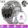 LIGE 2025 Новые мужские умные часы Bluetooth Calling 800mAh Большая батарея Heart Rate Blood Pressure Health Smartwatch для Android IOS