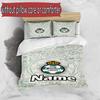 3pcs Duvet Cover Set (1*Duvet Cover + 2*Pillowcase, Without Core), Custom Name Club Santos Laguna Pattern Bedding Set, Home Bedroom Decor Gift