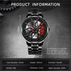 Wheel Watch Business Watch Sports Watch Quartz Steel Watch Personality Watch Stainless Steel Watch
