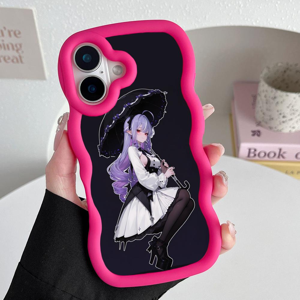 Чехол для телефона Vivian из Zenless Zone Zero для iPhone 17 16 15 14 13 12 11 Air Pro Max Plus Цветной TPU чехол с волнистым краем Красивый чехол