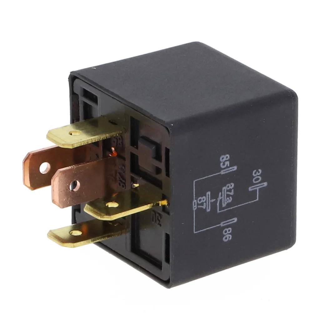 Для Ford Реле Аксессуары Автомобильное Реле 12В DC 1шт 40А Для Ford Черный Совершенно Новый FOAB-14B192-AA Запчасти FOAB-14B192-AA