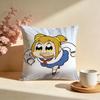Fashion PPpop Team Epicful Cushion Cover Stylish Washable Pillow Cover Ideal for Couch Bedroom Car Decoration