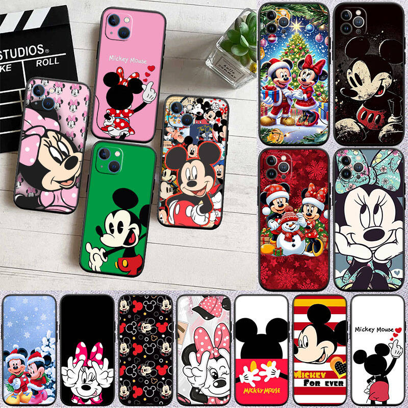 RT17 Min-nie Mouse Phone Shell Case for Redmi Note 8 9 10 11 11S 10C 10X 10A 10T 9A 9C 9T 9S 8T Pro Max Plus Prime