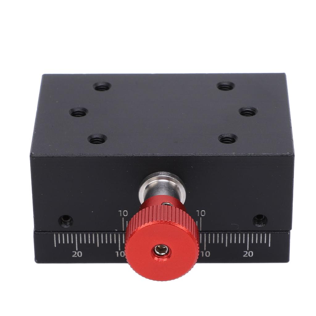 Платформа перемещения осей X, ход 40 мм, ручная передача, паз «ласточкин хвост», скользящая платформа