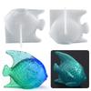 DIY 3D-украшение «Золотая рыбка», Форма из смолы, Силиконовый инструмент для рукоделия