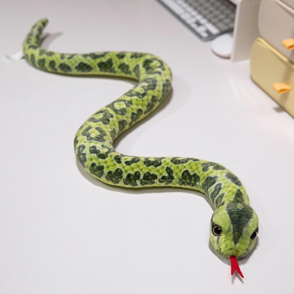 Fake Anaconda Simulated Snake Plush Toy Little Snake Snake Stuffed Plush Doll Mischievous