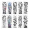 Lifelike Tattoo Stickers Fake Temporary Tattoo Large Full Arm Sticker Waterproof Tattoo Template