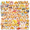 50 Shiba Inu Puppy Cute Cartoon Stickers Super Cute Dog Suitcase Decorative Stickers