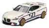 TSM MODEL 1/43 Scale BMW 3.0 CSL White Finished Product TSM430813
