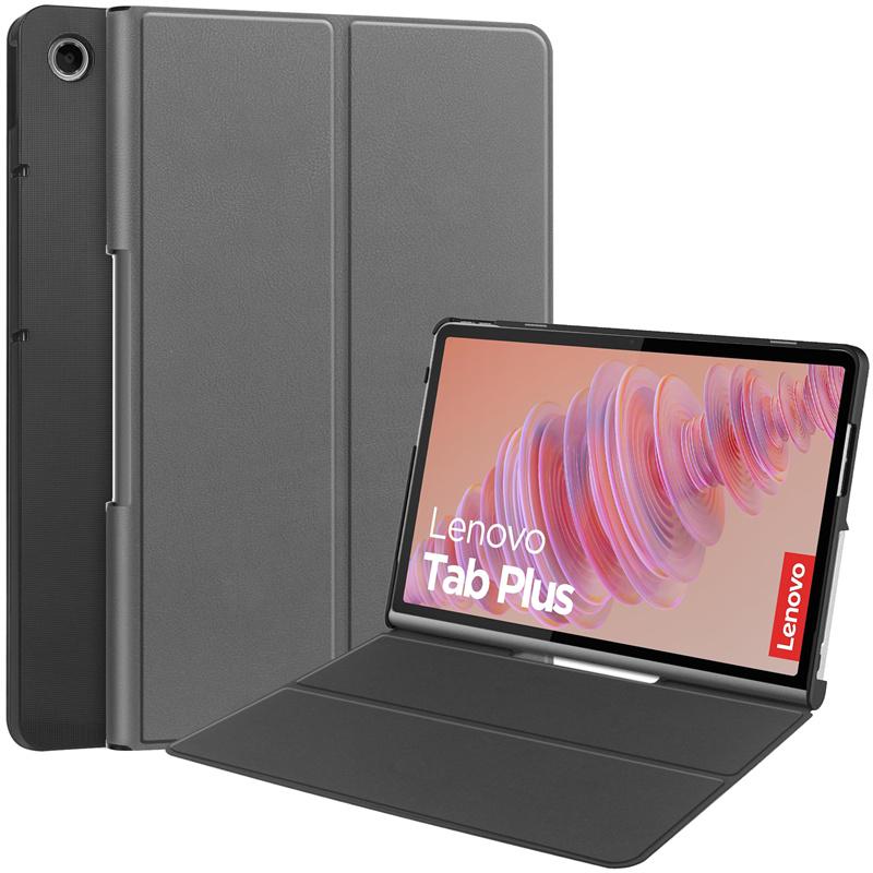 Ultra Thin Case for Lenovo Tab Plus 2024 Tablet PU Leather Protective Foldbale Cover for Lenovo Tab Plus 11.5 Inch Case