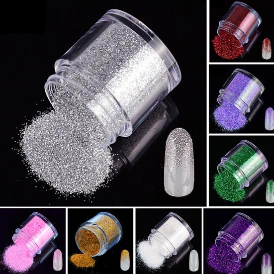 Creative Nail Sequins Glittering Nail Art Decor Color-Changing
