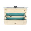 BVLGARI Serpenti Forever Calfskin Shoulder Bag, Crossbody Bag Medium Women's Beige 290931