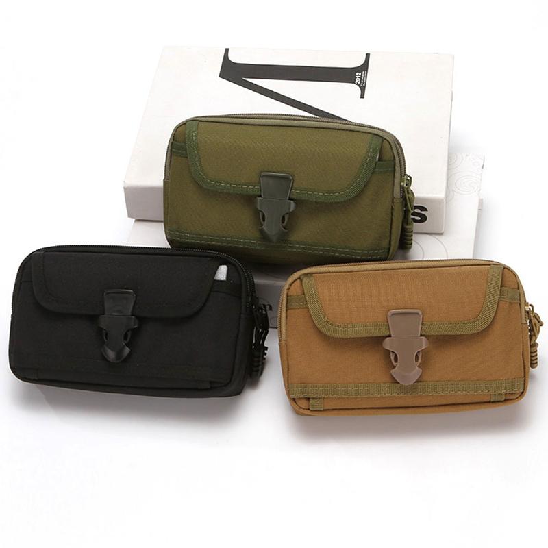 Военный камуфляжный подсумок Тактический ремень Поясная сумка Уличный кошелек Сумка для охоты